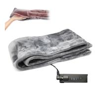 Soldela Écharpe Chauffante Electrique en Polaire - Rechargeable USB - 3 Niveaux de Température