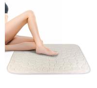 Soldela Tapis Galet XXL Antidérapants à Motifs Relaxants et Lavables - 2 Tailles : 60 x 45 cm / 85 x 45 cm (60 x 45 cm)