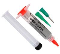 Solder Paste no clean Sn42/Bi57.6/Ag0.4 Low Temp 138C in 5cc syringe 15g (T4)