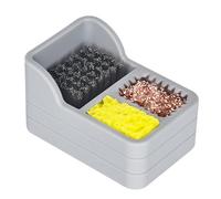 Solder Tip Cleaner Kit - Multipurpose Soldering Brass Wool Sponge For Iron | High Temperature Resistant, Large Capacity Solder Iron Cleaner For Electronics Repair, No Water Needed, Remove Oxidation Re