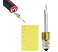 Soldering Iron Replacement Tips - Heat-Resistant Soldering Nipple, Portable Accessory, Welding Tool Tips, 3 Styles E10 Interface, Durable Iron Replacement Parts, Precision Welding Accessories | For