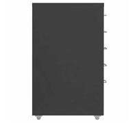 ""Soldes d’automne""Armoire à dossier Anthracite - Classeur mobile - Commode pour bureau - Anthracite - 28x41x69cm Métal 794 417919919