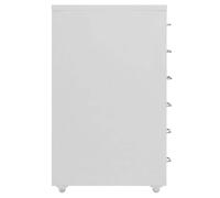 ""Soldes d’automne""Armoire à dossier Gris - Classeur mobile - Commode pour bureau Gris 28x41x69cm Métal 495 526273913967