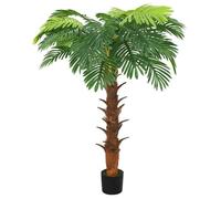 （SOLDES D'été）Fausse Plante SARAZYJ - Vert - Salon/Balcon - Palmier Cycas artificiel avec pot 160cm Vert 6859457