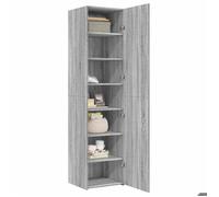 SOLDES D'HIVER®Buffet bahut Placard de rangement - Gris Buffet haut - Sonoma gris - 45x42,5x185 cm - bois d'ingénierie - 88509