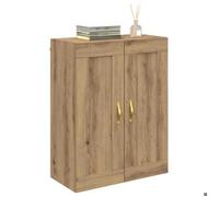 SOLDES D'HIVER®Buffet bahut Placard de rangement - Marron Meuble mural - chêne artisanal - 69,5 x 34 x 90 cm - 55049