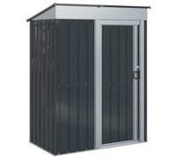 ""Soldes Flottants""Cabanons de jardin 1 PC - SHIELD - Chalet et Jardin/Remise de jardin - Anthracite 137 x 81 x 180 cm Métал 3442