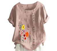 Soldes Haut Femme Ete Blouse De Menage Femme Chemisier Chic sous Pull Coton Tunique Indienne Chemise Manche Longue Tops Ample Fluide pour Les Fetes Tee Shirts Leopard BrodéE Robe Personne AgéE