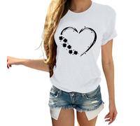 Soldes Mode Femme 2025 Tee Shirts Long Femme Chemisier Blanc Chic Tee Manche Longue De Noel T Brillant Col V Tunique en Lin Fushia Blouse ÉTé Polyamide Elasthane Tops T Haut Strass Et