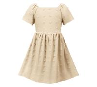 Soldes Robe de Soiree Enfant Fille été avec Bowknot Robes Bapteme de Communion d'anniversaire du Soir Communion Anniversaire Fête Robe de Mariée Dress Princesse Filles Chic et Elegant Robes 3-14 Ans