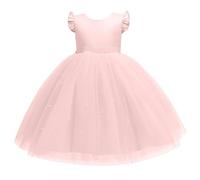 Soldes Robe de Soiree Fille Robes Bapteme de Communion d'anniversaire du Soir Communion Anniversaire Fête Robe de Mariée Dress Princesse Filles Chic et Elegant Pas Cher 4-10 ans