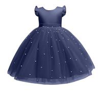 Soldes Robe de Soiree Fille Robes Bapteme de Communion d'anniversaire du Soir Communion Anniversaire Fête Robe de Mariée Dress Princesse Filles Chic et Elegant Pas Cher 4-10 ans