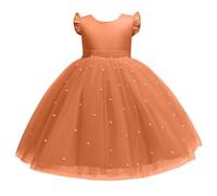 Soldes Robe de Soiree Fille Robes Bapteme de Communion d'anniversaire du Soir Communion Anniversaire Fête Robe de Mariée Dress Princesse Filles Chic et Elegant Pas Cher 4-10 ans