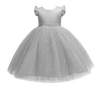 Soldes Robe de Soiree Fille Robes Bapteme de Communion d'anniversaire du Soir Communion Anniversaire Fête Robe de Mariée Dress Princesse Filles Chic et Elegant Pas Cher 4-10 ans