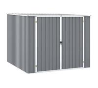 （SOLDES SEPT)Abri de jardin/Garage - ROUMEI - Armoire et Mur Abri de jardin Gris 195x198x159 cm Acier galvanisé &1338601