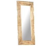 （SOLDES SEPT)Miroir de salon - Miroir 110x50 cm Bois de manguier massif &7189783
