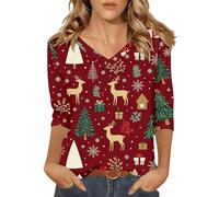 Soldes T Shirt Manches Longues Blouses Maille Stitch Chaussette Roi Sapin Beau Ronde Fleurs Camaïeu Mama Tenue Essentials Évasée Trop Transparents Fermeture Stylé Tommy