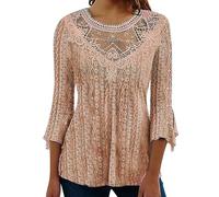 Soldes Tee Shirts Femme T Shirts Manches Longues Femme Blouse Blanche Manche Courte VêTements Chic Tunique Aide Soignante Chemise Col Mao Pull Long Noel Chemisier Pour Les Fetes Tee Beige Pas Cher