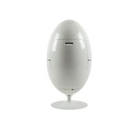 SOLDI DESIGN poubelle pour le tri slectif OVETTO structure blanche (Blanc - ABS et polypropylne)