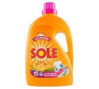 Sole Detersivo Lavatrice 40 Lavaggi, Detersivo Lavatrice 2L Potere Smacchiante