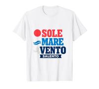 Sole Mare Vento Salento Pouilles Italie T-Shirt Graphique avec Valeur
