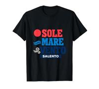 Sole Mare Vento Salento Pouilles Italie T-Shirt Graphique avec Valeur