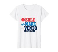 Sole Mare Vento Salento Pouilles Italie T-Shirt Graphique avec Valeur