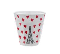 Soledad Petit Jour Mélamine Tasse Gobelet, 220 ml, Parisien, Enfant, Réutilisable, Timbale Enfant Vaisselle