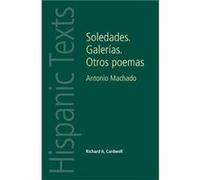 Soledades. Galerias. Otros Poemas by Richard A. Cardwell Richard Andrew Cardwell (Auteur)