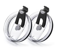 Soledea Lot de 2 couvercles de rechange anti-déversement pour gobelets Yeti de 887 ml, D·S, BJPKPK, WETOWETO, ALBOR, Toopify, MEZMUT
