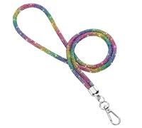 Soleebee Chaîne de téléphone portable universelle à porter autour du cou - Avec strass bling - Chaîne pour femme - Cordon de téléphone portable à accrocher - Compatible avec tous les smartphones,