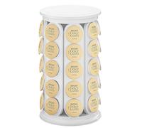 Soleebee Support de capsules compatible avec les dosettes de café Dolce Gusto K-Cup, rotation 360° et antidérapant, rangement pour 40 capsules