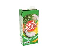 Soleil Ananas Exotique Et Jus De Noix De Coco 1L De Boissons (Paquet de 2)