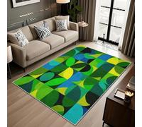 Soleil Arche Tapis Chambre 120x170 - Motif Abstrait Géométrique Tapis à Poils Courts Doux Antidérapant - Lavable en Machine - pour Salon à Coucher Cuisine Salle à Manger G9m24j108