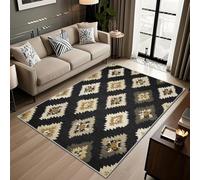 Soleil Arche Tapis Salon 200x290 - Motif Abstrait Géométrique Tapis à Poils Courts Doux Antidérapant Grand - Lavable en Machine - pour Chambre à Coucher Cuisine Salle à Manger G8Nxj111