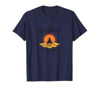 Soleil au-Dessus de la Paix dans Le Calme du Yoga T-Shirt