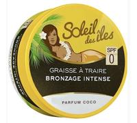 Soleil des îles - Graisse à traire bronzage intense parfum coco 150ml