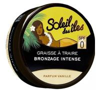 Soleil des îles - Graisse à traire bronzage intense parfum vanille SPF 0 - 150ml