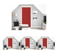 Soleil d'ocre 046541 Dolly Brise Bise Polyester Rouge 70 x 200 cm (Lot de 4)