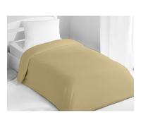 Housse De Couette 140x200 Cm Coton Uni Beige