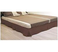 Soleil d'ocre 985060 Cache-Sommier, Marron, 90 x 190 cm