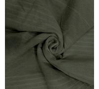 Soleil d'ocre, Adele, Couvre lit, jeté de canapé, Coton, Kaki, 180x220 cm