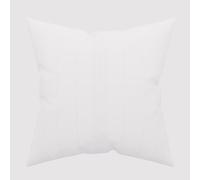 Soleil d'ocre, Adele Housse de Coussin, Coton, Blanc, 60x60 cm