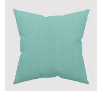 Soleil d'ocre, Adele Housse de Coussin, Coton, Bleu Lagon, 60x60 cm