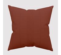 Soleil d'ocre, Adele Housse de Coussin, Coton, Brique, 40x40 cm