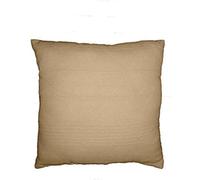 Soleil d'Ocre Housse de coussin Adele Coton taupe 60 x 60 cm
