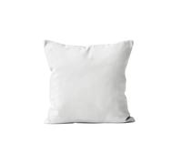 Coussin déhoussable 60x60 cm ALIX blanc, par