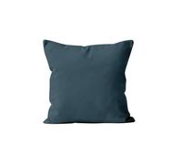 Soleil d'ocre, Alix Coussin déhoussable Polyester Bleu Celadon 60x60 cm