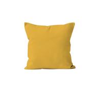 Soleil d'ocre, Alix Coussin déhoussable Polyester Jaune radieux 40x40 cm