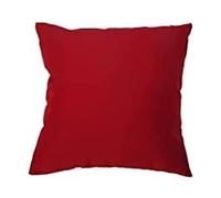 Soleil d'ocre, Alix Coussin déhoussable Polyester Rouge 40x40 cm